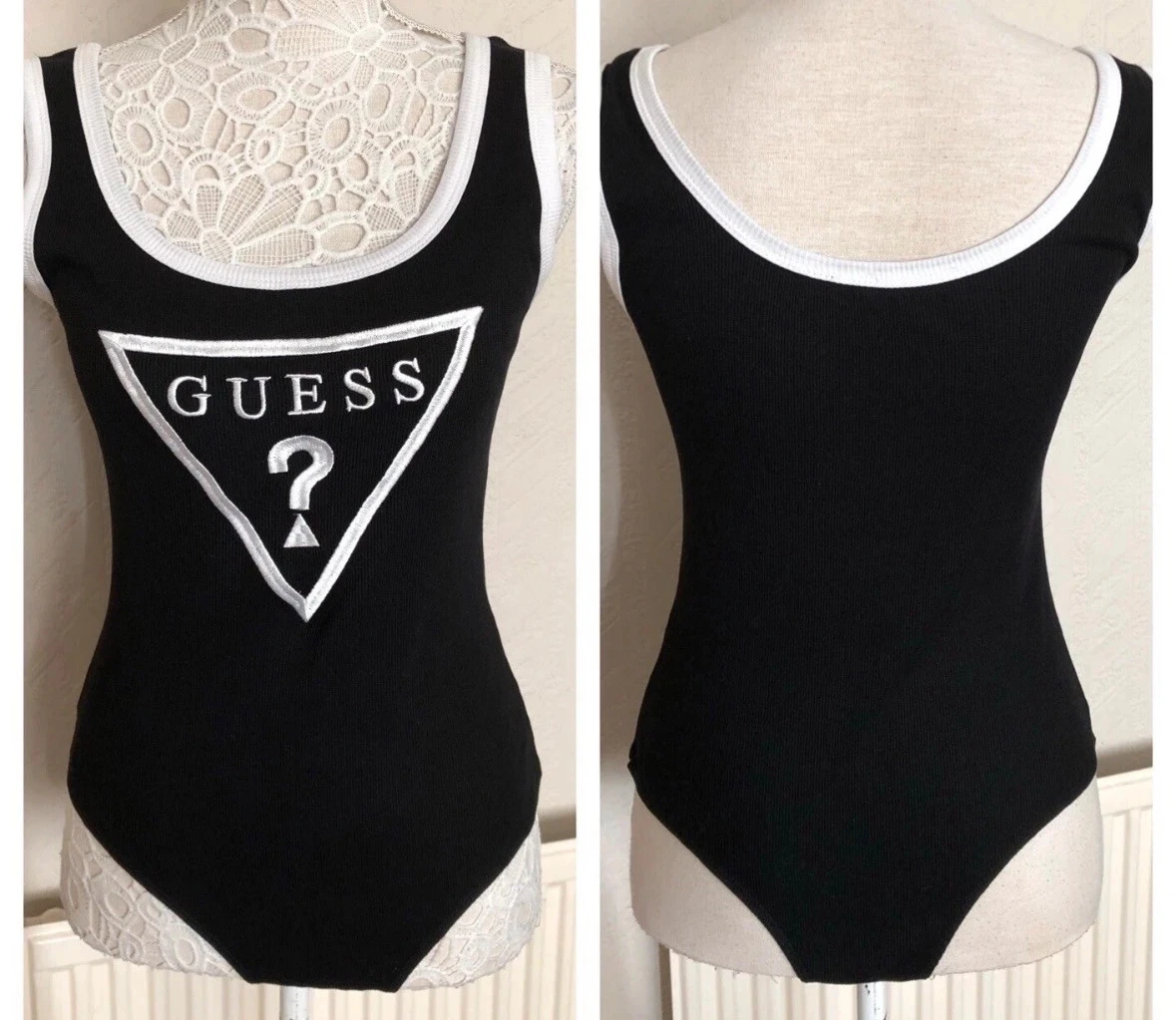 Body - Guess - Blanc/noir - XS